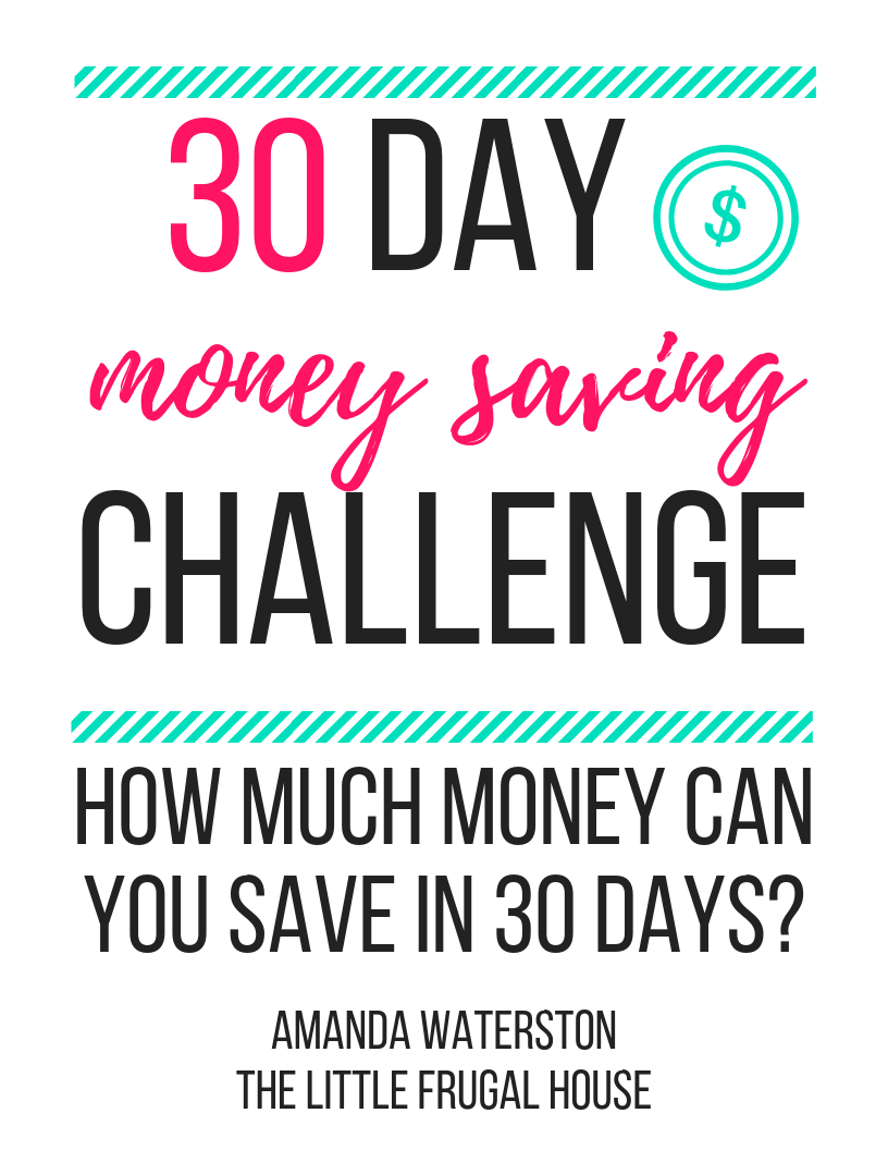 30 day money challenge