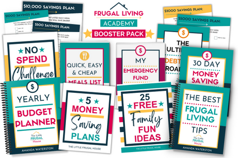 Frugal Living Academy Booster Pack ($97 value)