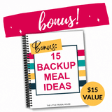 Flash Sale: Frugal One Month Meal Plan ($49 value)