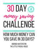 30 Day Money Saving Challenge