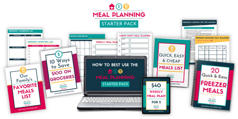 Flash Sale: Premium Meal Planning Starter Pack ($125 value)