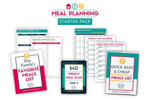 Basic Meal Planning Starter Pack ($63 value)