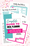 Complete Guide to Meal Planning Binder