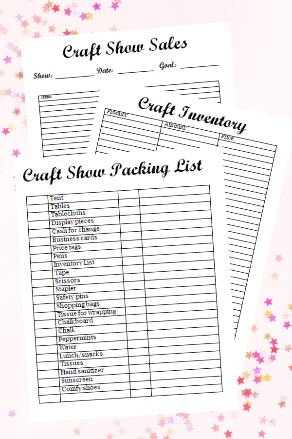 Craft Business Printable Pack – The Little Frugal House Shop