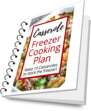 Casserole Freezer Cooking Plan